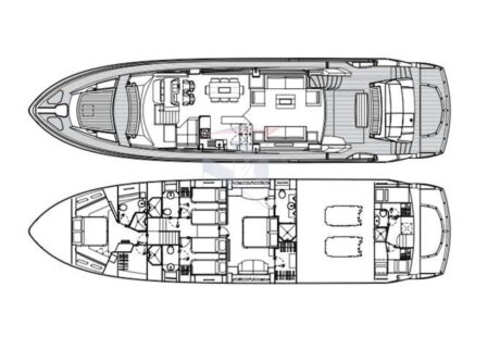 Sunseeker Yacht 80 Layout Ga
