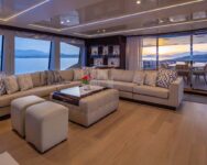 Aqua Libra 131 Upper Deck Salon Lounge Area