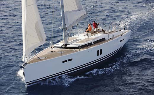 Hanse 545 Bow